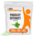 BulkSupplements Parsley Extract Powder - Herbal Supplement Powder, Antioxidants Source - - 1000mg , 500 Servings (500 Grams 1.1 lbs)