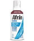 Afrin Saline Nasal Spray, 100% Drug Free, Saline Solution, Daily Care Nasal Spray for Everyday Congestion and Dry Nose, Easy Mist, 4.5 OZ