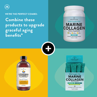 Amandean Marine Collagen Powder 17.6 Oz. Wild-Caught Hydrolyzed Fish Collagen Peptides for Women & Men. Type 1 & 3 Collagen Protein Supplement. Amino s for Skin, Hair, Nails, Joints. Keto Friendly