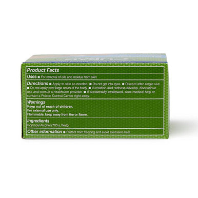 Curad Alcohol Disinfectant Prep Pads 2-ply Medium Size 200 Count