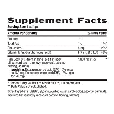 Country Life Omega-3 Fish Body Oils 1000 Mg 300-Count