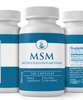 PURE ORIGINAL INGREDIENTS Msm, (100 Capsules) Always Pure, No Additives Or Fillers, Lab Verified
