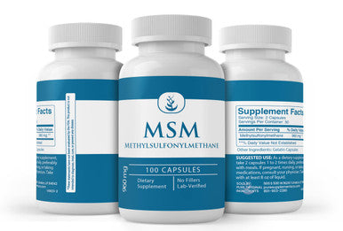 PURE ORIGINAL INGREDIENTS Msm, (100 Capsules) Always Pure, No Additives Or Fillers, Lab Verified