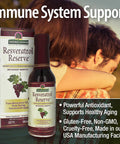 Nature'S Answer Alcohol- Resveratrol Reserve 5oz Concentrated Liquid | Packed with Antioxidants | Promotes Overall Well-Being | Immune System Support | Single Count