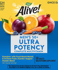 Alive! Once Daily Men'S 50+ Ultra - 60 Tablets By Nature'S Way