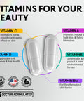 Biotin 10,000 mcg Supplement for Hair Growth with Collagen & Keratin for Hair Loss & Thinning Hair - Hair Skin and Nails Vitamins for Women & Men - Healthy Regrowth, Skin Glow & Nail Repair - 60 Caps