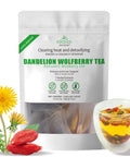 Chicory And Gardenia Tea Bags, Kidney and Liver Tea, Chicory Root Chinese Herbal Tea With Gardenia, Licorice, Mulberry Leaf & More, 8 Natutal Ingredients, Kidney Cleanse Detox Tea for Men & Women (2 Pack(50 pcs))