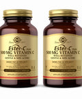 Solgar Ester-C Plus 500 Mg Vitamin C (Ascorbate Complex) - 100 Vegetable Capsules Pack Of 2