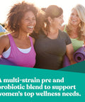 Eu Natural Flourish Probiotics + Prebiotics for Women Gut and Digestion Urinary Tract Reduce Bloating Vaginal Health 18 Clinically Proven Strains 14 Billion CFU 30 Shelf-Stable Mini Vegan Capsules