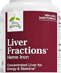 Terry Naturally Liver Fractions Endurance and Energy Support with Gentle Iron Dietary Supplement Supports Healthy Red Blood Cell Formation Iron Supplement for Liver Health 90 Capsules