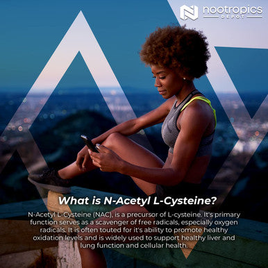 Nootropics Depot N-Acetyl L-Cysteine Capsules | 500mg | NAC | 180 Count | Supports Healthy Liver Function | Cellular Health | Glutathione Levels | Healthy Oxidation Levels