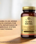 Solgar Gaba 500 Mg - 50 Vegetable Capsules
