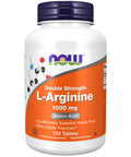 Now Foods Double Strength L Arginine 1000 Mg Tablets - 120 Count