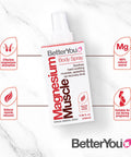 BetterYou Magnesium Oil Spray for Muscles, 3.38 Fl Ounce