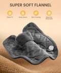 Christmas Gifts For Women Men, Weighted Heating Pad For Neck And Shoulders And Back, Idoo 1.2Lb Neck Heating Pad For Neck Pain, Fsa Hsa Eligible, Heated Neck Wrap Pain Relief, Etl Certified, 21"X22"