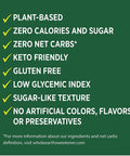 Whole Earth Sweetener Co. 100% Erythritol Sweetener (Keto Sweetener Natural Sugar Tive Baking Sugar Substitute Zero Calorie Sweetener Gluten Non-Gmo) 16 Oz