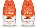 SweetLeaf Sweet Drops Flavored Stevia Liquid Sweetener Stevia Extract Zero Calories Gluten Keto Friendly Non GMO Natural Flavor Sugar Alternative Pumpkin Spice 1.7 Fl Oz (Pack of 1)