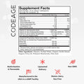 Codeage Liquid Vitamin C 1000mg Vitamins D3 E & Zinc Rose HIPS Quercetin Echinacea Vegan Liposomal Vitamin C Supplement Non-GMO - 15.22 fl oz