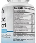 Thyroid Support Supplement with Iodine and Vitamin B12 for Energy Focus and Metabolism Booster Formula for Women and Men Improves Metabolic Functions Better Focus 60 Capsules Non-GMO by Amate Life