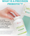Microbiome Labs MegaPre - Dairy Free Prebiotic Supplement - Digestion Supplement to Support Bfidobacteria + Muciniphilia - Prebiotic Fiber for Gut Health & Optimal Digestion (180 Capsules)