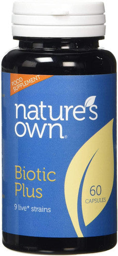 Natures Own Biotic Plus 60 Capsule