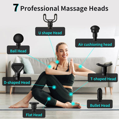 Arboleaf Massage Gun, Massage Gun Deep Tissue, Fsa Hsa Eligible Muscle Percussion Massage Gun Handheld, Powerful Portable Back Massager Gun With Carry Case For Athletes, Relax, Christmas Gifts