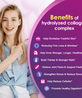 Nature Target Multi Collagen Peptides Powder - Type I, Ii, Iii, V, X - Hydrolyzed Collagen Peptides With Vitamin C Hyaluronic Aci