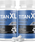 2 Pack Titan XL Supplements Pills 120 Capsules