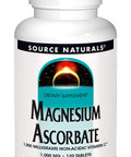Source s Magnesium Ascorbate, 1000 Mg Tablet, 120 Count