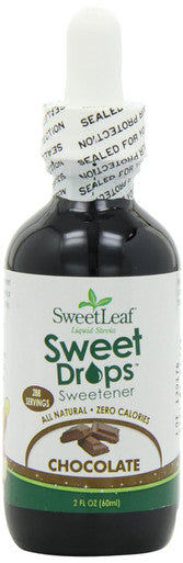Sweetleaf Sweet Drops Liquid Stevia Sweetener Chocolate 2 Ounce (Pack of 2)