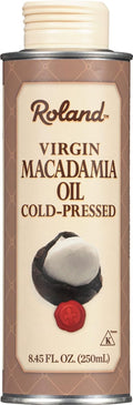 Roland Foods Virgin Cold-Pressed Macadamia Oil, Specialty Imported Food, 8.45 Ounce, Pack of 1