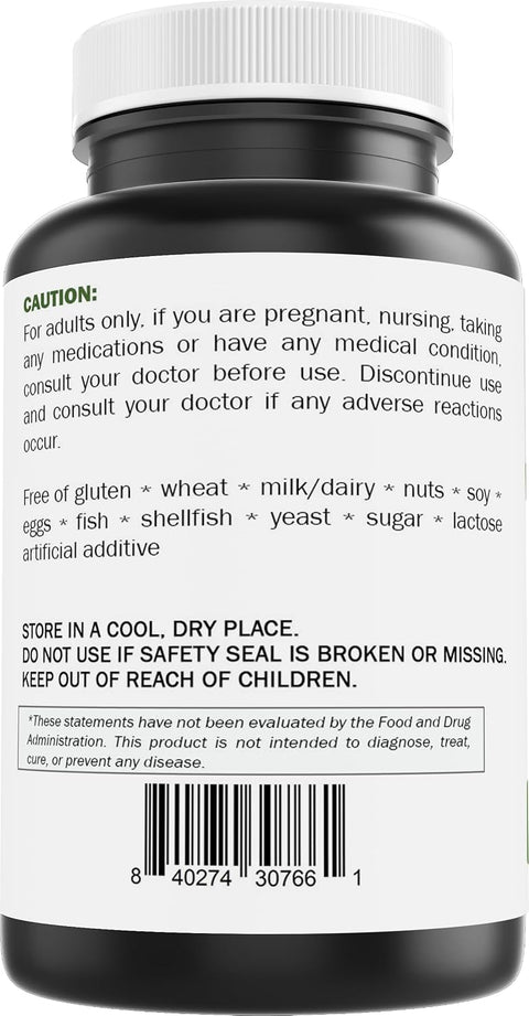 Brieofood Vitamin B12 (Methycoballamin) 6000 mcg 240 Tablets. NonGMO and Gluten