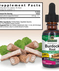 Nature'S Answer Burdock Root with Organic Alcohol 1oz Extract | Promotes Overall Well-Being | Gluten Non-GMO Vegan No Preservatives or Artificial Flavors | Single Count
