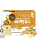 [Nokchawon] Korean Mulberry Leaf Tea Bags, Caffeine Free Herbal Infusion, Mild Green Taste for Daily Wellness & Carb Control Diet, 40 Count