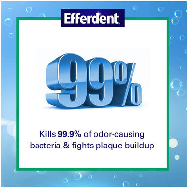 Efferdent Plus Mint Anti-Bacterial 44 Tabs By Efferdent