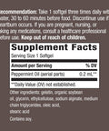 Nature'S Way Pepogest Peppermint Oil, Soothes Occasional Gastrointestinal Discomfort*, 60 Softgels