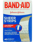 Band-Aid Brand Tru-Stay Sheer Bandages All One Size, 40 Count