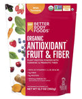 Betterbody Foods Organic Antioxidant Fruit and Fiber Superfood Blend 12.7 Ounce Powder