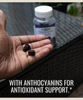 Natures Way Sambucus Elderberry Gummies, Immune Support Gummies*, Black Elderberry with Vitamin C and Zinc, 60 Gummies
