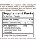Nature'S Way Vitamin C With Bioflavonoids 1000 Mg Vitamin C Per Serving 250 Capsules