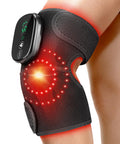 Edifolly Cordless Knee Heating Pad Knee Massager With Heat And Vibration Rechargeable Heated Knee Brace With 3 Heat Levels And 3 Massage Modes