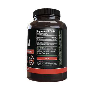 PURE ORIGINAL INGREDIENTS Dhm, (365 Capsules) No Magnesium Or Rice Fillers, Always Pure, Lab Verified