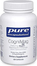 Pure Encapsulations Cognimag 120S MagnesiumLThreonate Supplement Supports Brain Health and Memory Includes Magtein and Polyphenol Blend 120 Capsules