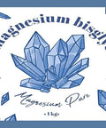 Pure Magnesium Bisglycinate Powder Bisglycinate 200mg Elemental Magnesium per gram Without Mag. Stearate (500)