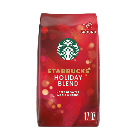 Starbucks K-Cup Coffee Pods, Medium Roast Coffee for Keurig Brewers, Holiday Blend, 100% Arabica, Limited Holiday Edition, 1 Box (32 Pods)