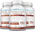 Approved ScienceApple Cider Vinegar with Mother and Piperine Helps Detoxify Boost Metabolism Reduce Inflammation 1 Vegan Friendly Bottle