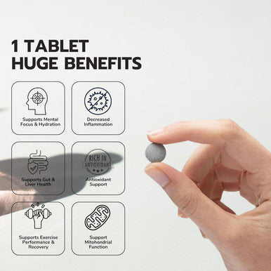 Hydrogen Water (30 Tablets) Molecular Hydrogen Water Tablets Creates 12 Ppm Hydrogen Drinking Water With Magnessium