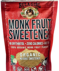 Hula Girl Organic Vanilla Monk Fruit Sweetener ÃƒÂ¢Ã¢â€šÂ¬Ã¢â‚¬Å“ Zero Cal & Keto No Erythritol 7 Oz (0.44LB) 200 Grams Bag