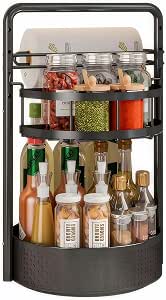 Glass Spice Jars with Label, 24x Acacia Wooden Lids - Black Labels | Airtight Lids keep spices fresh, Kitchen Spice Drawer Organizer, 4oz Seasoning Containers incl. Funnel, Brush & 240 Labels