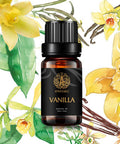 Aphrosmile Vanilla Essential Oil - 100% Pure Vanilla Oil, Organic Therapeutic-Grade Aromatherapy Essential Oil 10mL/0.33oz